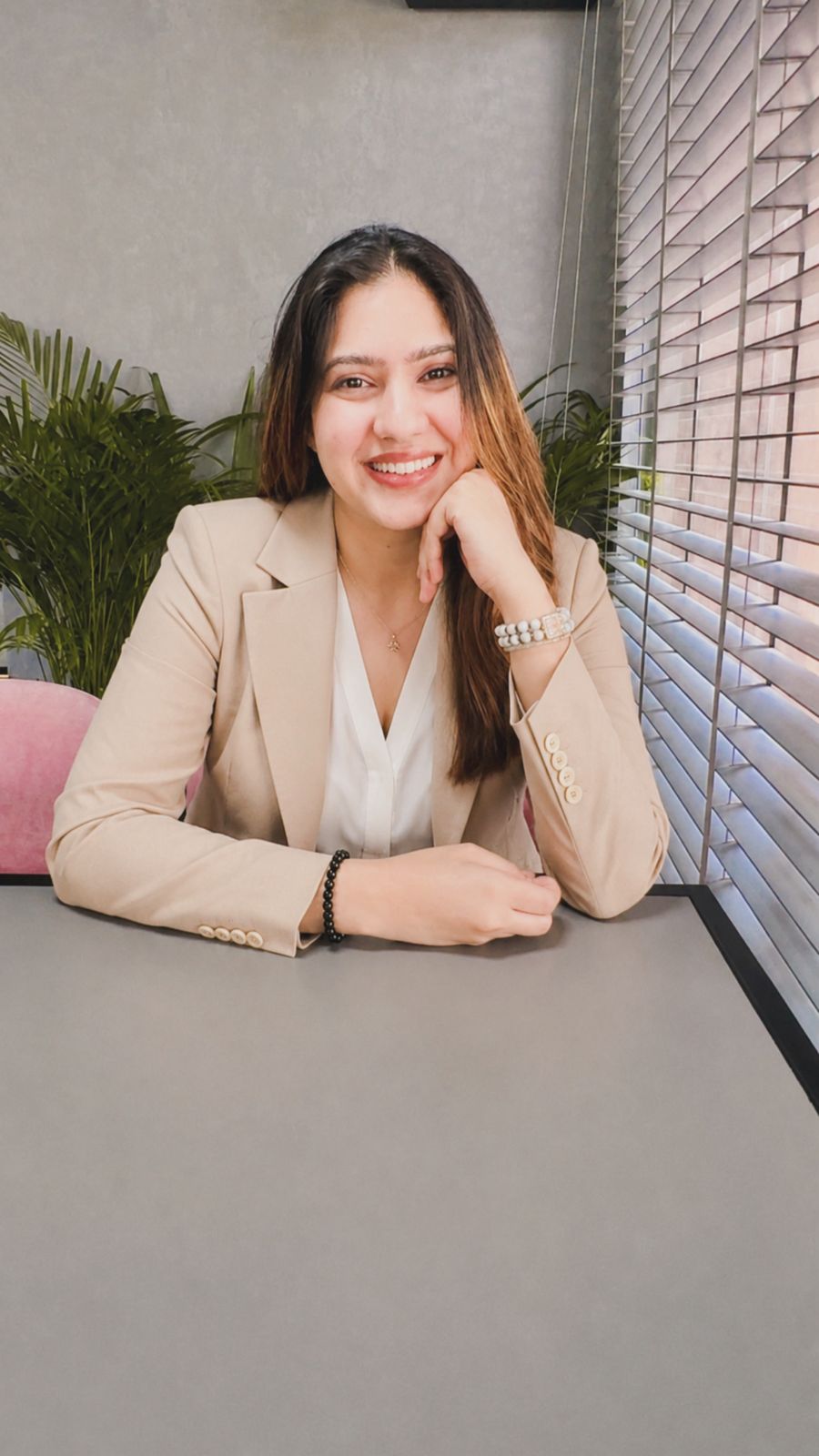 Student attending an online language class